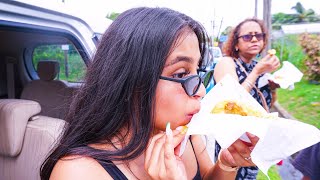 Trinidad Food Tour - Chicken & Pig Foot Souse, Bake & Shark, Doubles, Padoo + More!