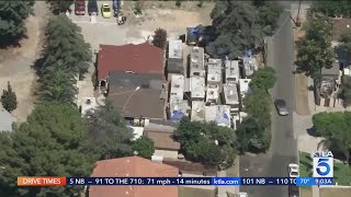 Residents of makeshift RV park in Sylmar backyard forced to move out