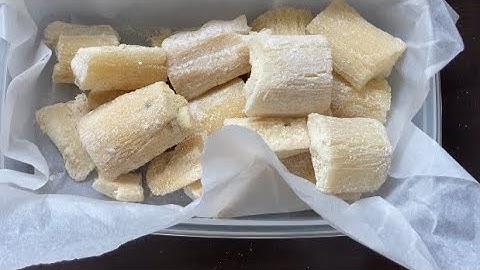 Tape singkong / Fermented Cassava
