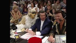 Goldust freaks out after learning he will face Undertaker in a Casket Match at the next PPV (WWF)