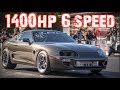 1400HP 6-speed Supra Beats EVERYONE - Wins $5000!