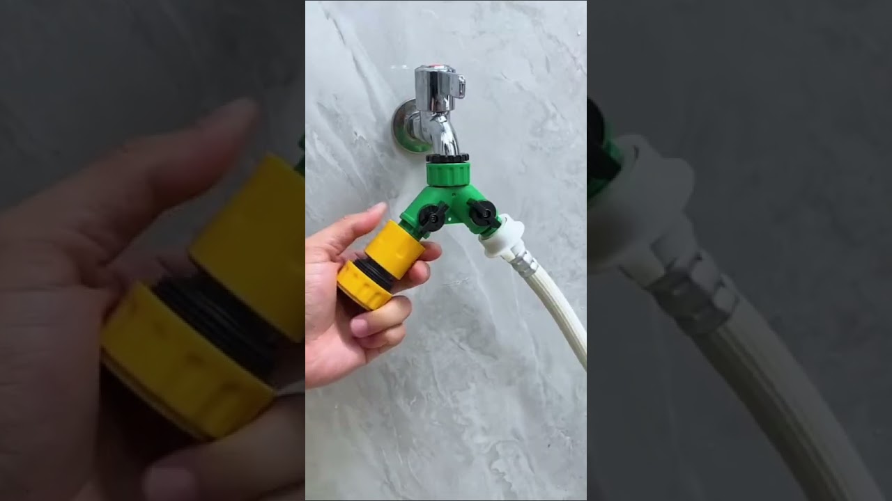 2 Way Tap Splitter Review | Multi Tap Connector for Garden |