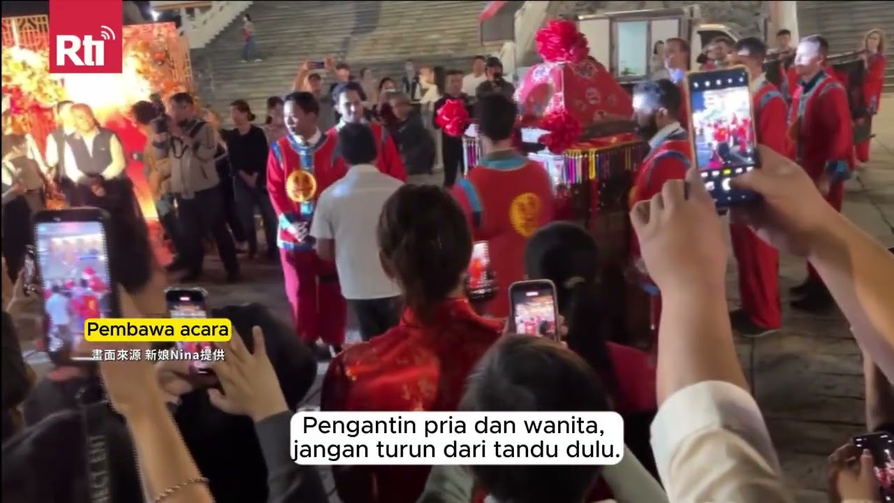 Unik! Rombongan WNA Gelar Upacara Pernikahan ala Tionghoa | Rti Siaran Indonesia