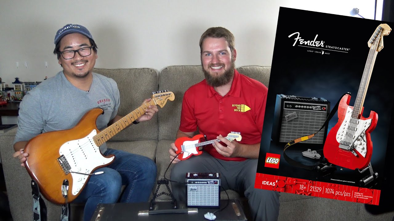 How Accurate is the LEGO Fender Stratocaster Guitar Set? 
