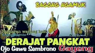 JEDERR..!! BAGONG GEGER ⚜️ NGAMUK MBELANI SEMAR ORA WEDI SOPO SOPO // KI.SENO LUCU