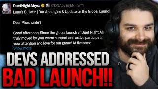 видео: Разработчики Duet Night Abyss обсуждают проблемы запуска и компенсации картинка: Разработчики Duet Night Abyss обсуждают проблемы запуска и компенсации