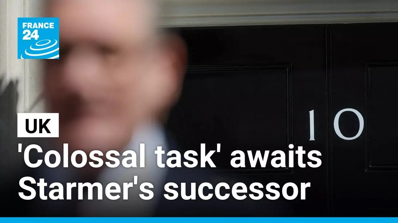 As UK's Keir Starmer says farewell, his successor faces a 'colossal task' • FRANCE 24 English