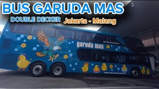 GARUDA MAS DOUBLE DECKER BUS JAKARTA MALANG