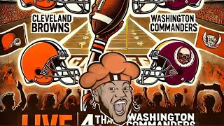 Cleveland Browns vs Washington Commanders Live Watch Party/ Play by Play Reaction