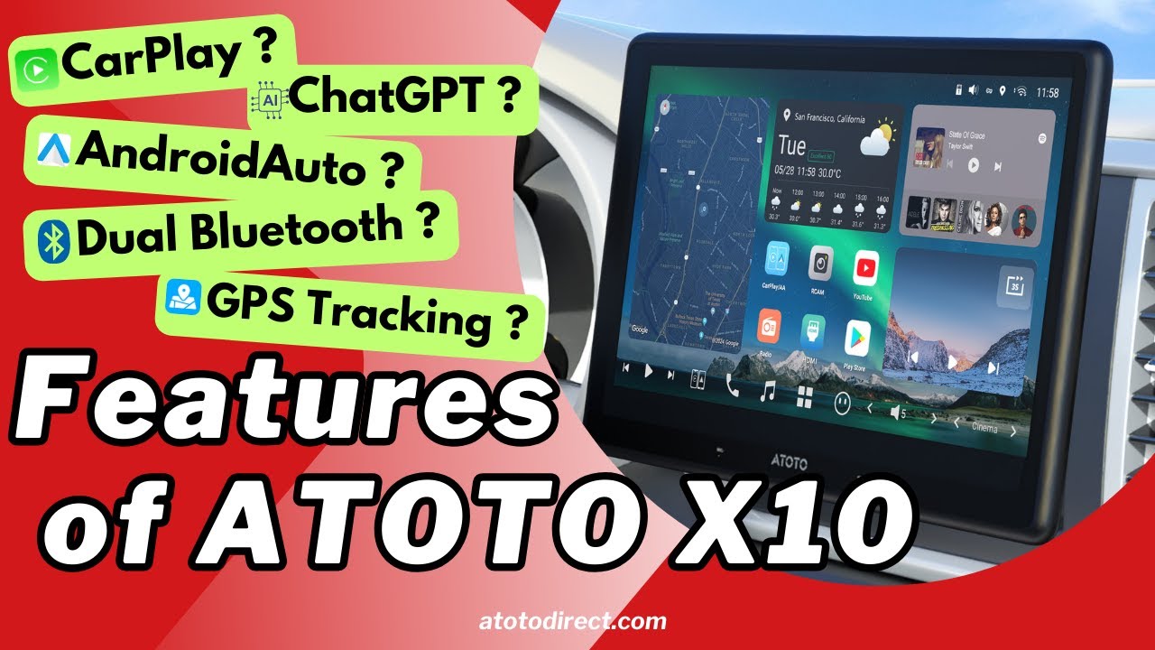Discover the Advanced Features of the ATOTO X10 Series