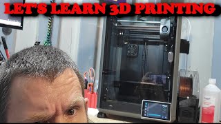 Let's Learn 3D Printing With The Creality K1C!!