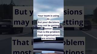 Why teams using AI still make poor business decisions
