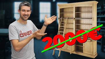 Come fare una LIBRERIA fai da te ECONOMICA - Falegnameria