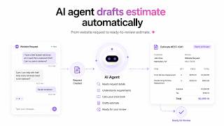 AI Agent That Drafts Estimates Automatically | From Website Request to Quote (Field Service AI)