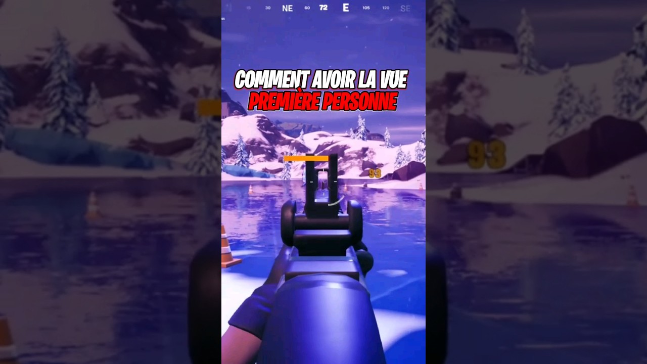 COMMENT AVOIR LA VUE PREMIÈRE PERSONNE sur Fortnite 🤩