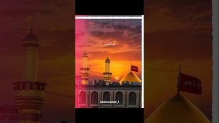 Jo Hussaini Qafily main thy Shareeq | #shorts #muharram