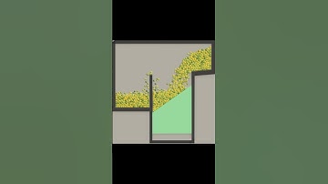 Particle balls Piston Simulation#trending #youtubeshorts #youtube #anime #animation #shorts #shorts