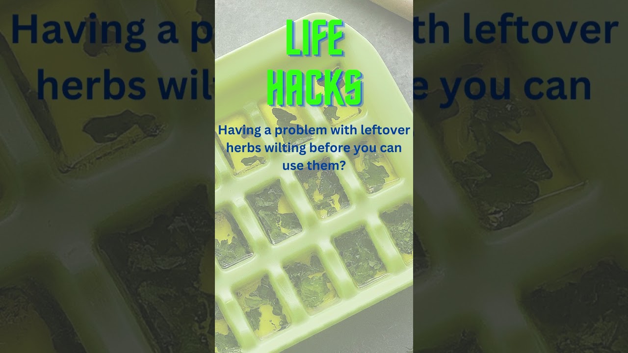 Never Throw Away Herbs Again! This Freezer Hack is LIFE-CHANGING!