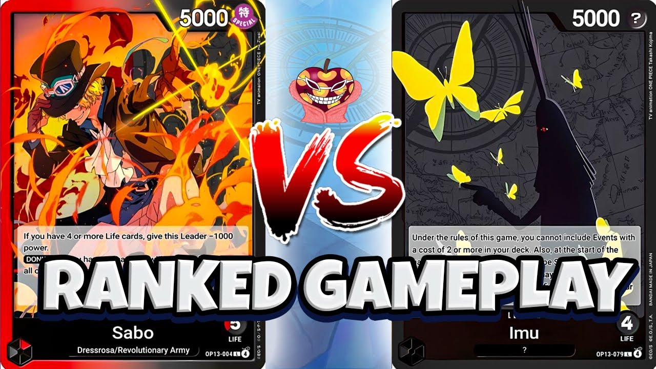 [OP13] Сабо на вершине рейтинга?! RB Sabo против Imu One Piece Card Game