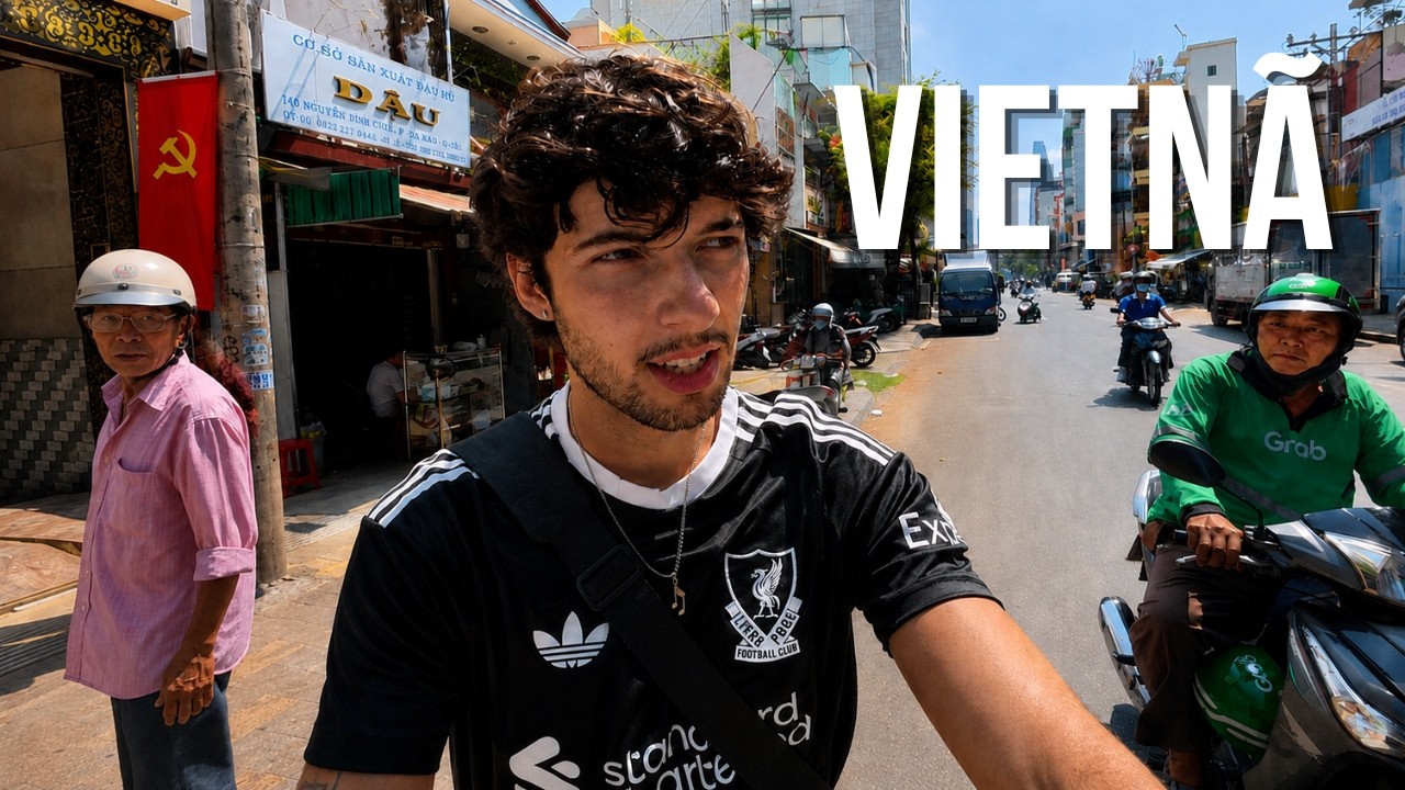 SOZINHO NO PAÍS QUE HUMILHOU OS EUA NA GUERRA 🇻🇳