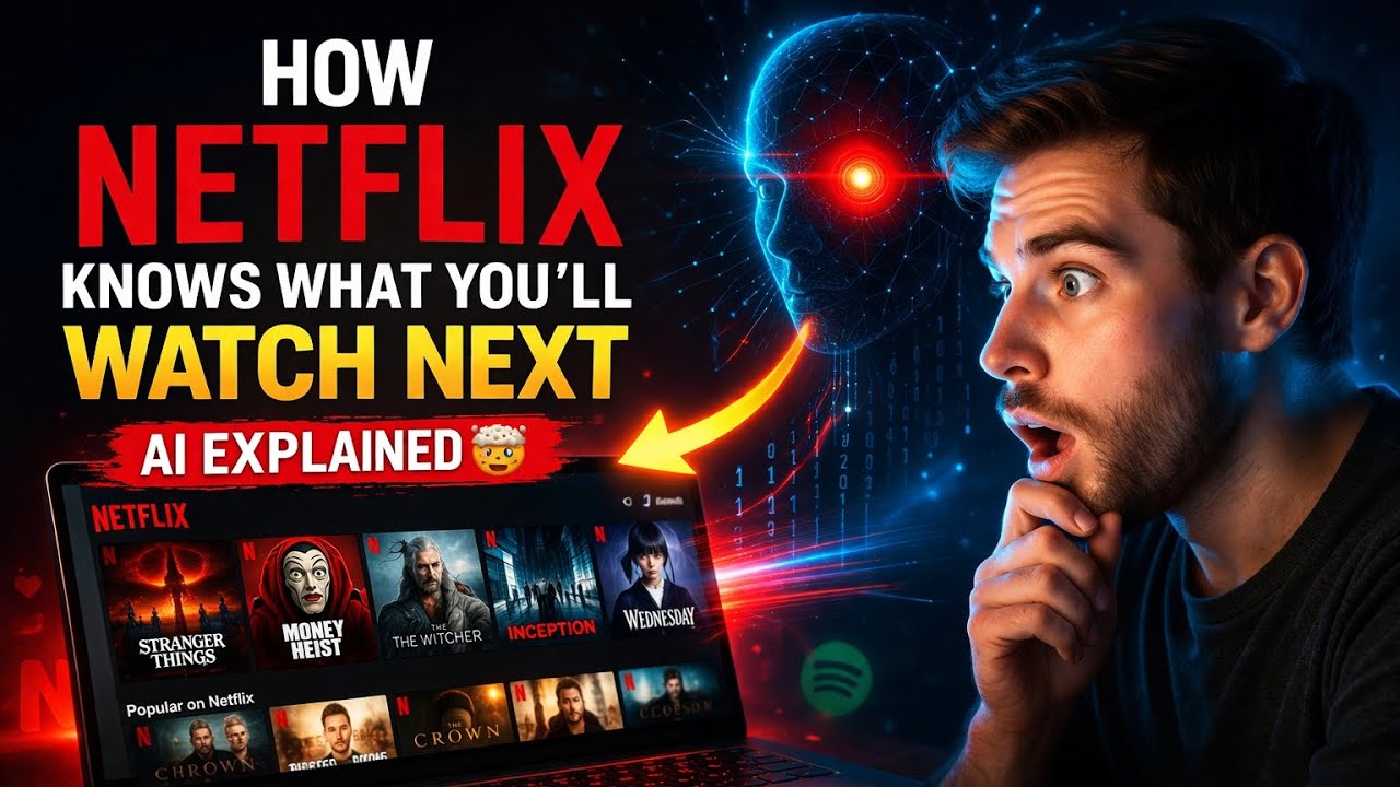 How Netflix Knows What You’ll Watch Next 🤯 (AI Explained) - YouTube