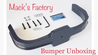 Mack’s Factory Unboxing - Proton Pack Bumper, Front & Back Cylinders