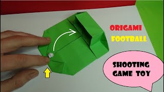 Origami Football shooting game toy - paper mini football game (tutorial) screenshot 2