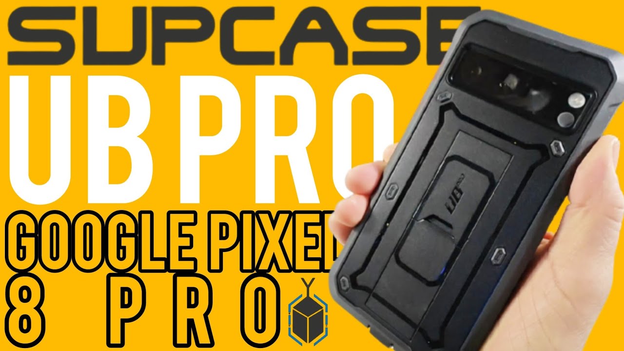 Funda Protectora SUPCASE UB Pro Para Google Pixel 8 Pro - Incluye Protector De Pantalla, Bumper Y Soporte