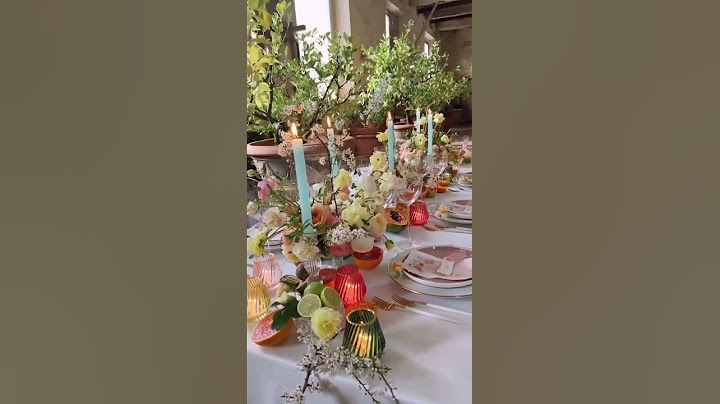 تنسيق وترتيب طاولة عشاء لمناسباتكم الصغيرة 🤍