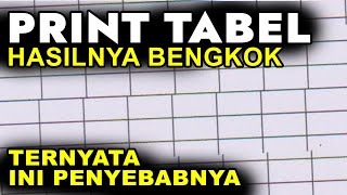 Causes Of Bent Unstraight And Broken Table Prints  Bent Zigzag Excel Table Prints
