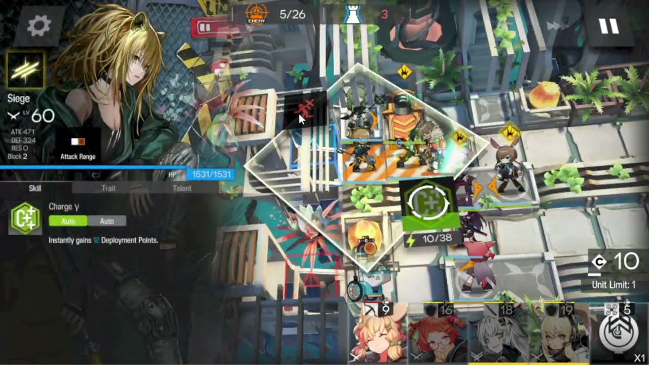 Arknights [IC-4] - Low Level Rarity Squad - Easy Clear Guide/Strategy