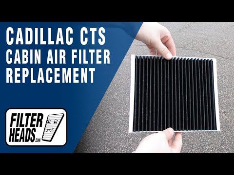 How to Replace Cabin Air Filter 2019 Cadillac CTS | AQ1223C - YouTube