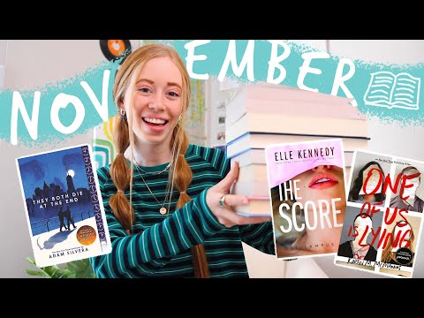 Every book I read in november.... lots of romance + booktok books :) thumbnail