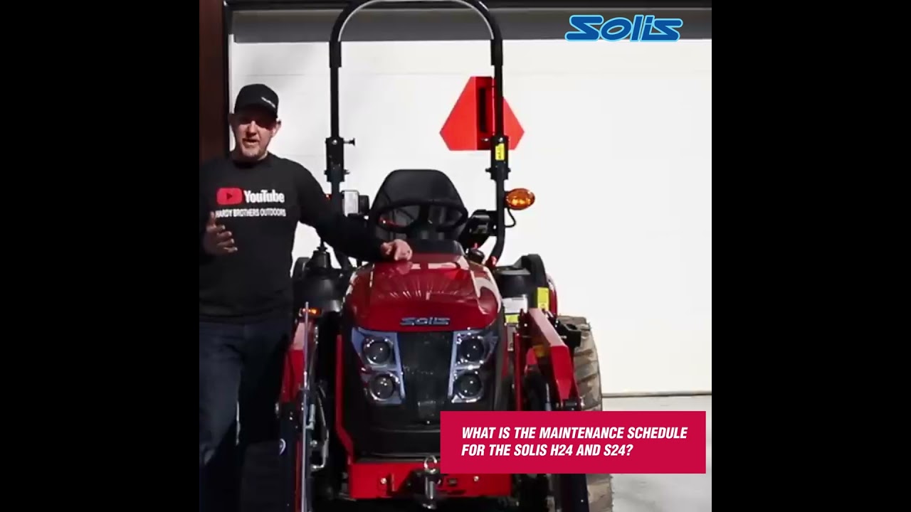 What is the maintenance schedule for the SOLIS H24 and S24?