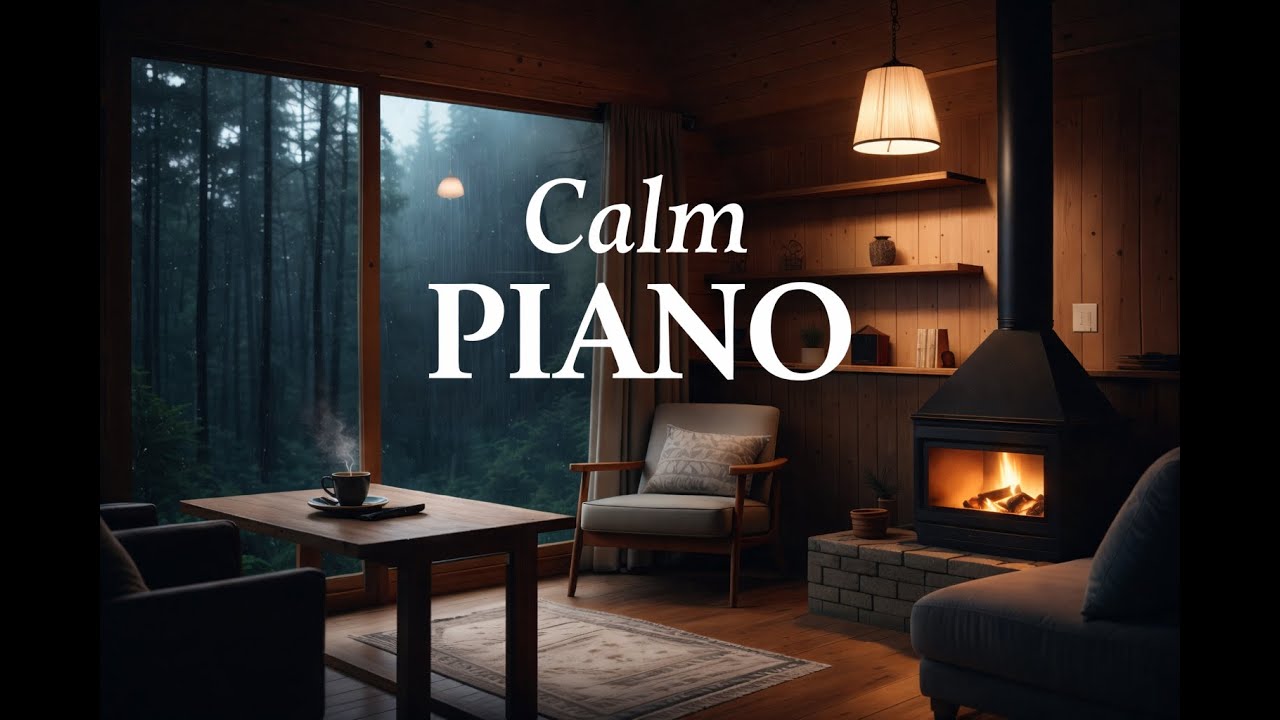 Calm Piano Music 🌿 Soft, Peaceful Background Music for Relaxation & Focus