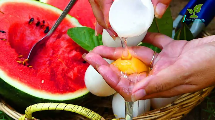 Unique Technique : Grafting Guava Tree With Watermelon and Egg Growing Faster and Has many Fruits