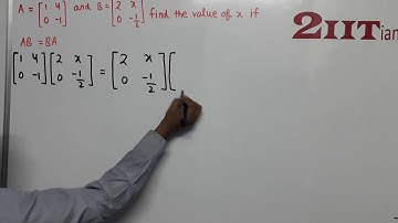 Matrices Exercise 8 3 Q31 Class X ICSE | IIT JEE