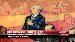 Şike dosyası usulen iade