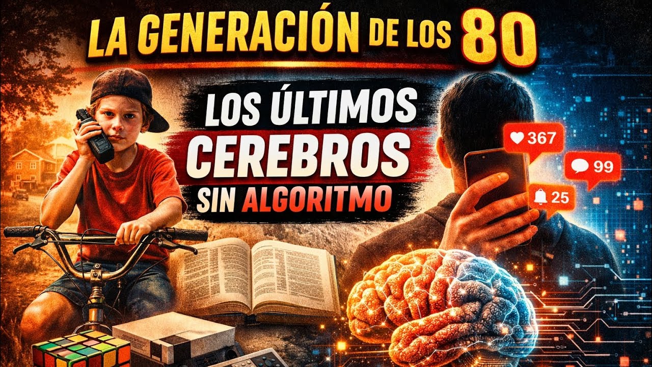 LA GENERACIÓN DE LOS 80: LOS ÚLTIMOS CEREBROS SIN ALGORITMO