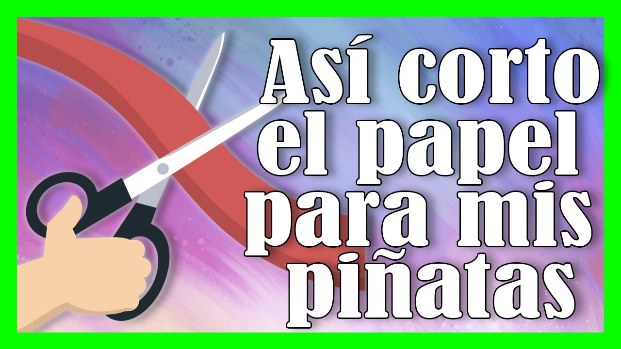 COMO CORTAR EL PAPEL CHINA  #1