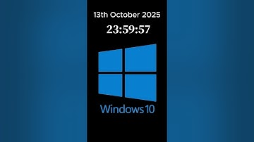 Windows 10 on 14th October 2025 be like: