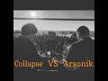 Arsonik vs collapse  live 1 12 ans skyzologik soundsystem