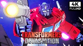 TRANSFORMERS: DEVASTATION All Cutscenes (Full Game Movie) 4K 60FPS Ultra HD