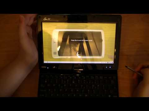 Asus Eee PC T91 Unboxing 2