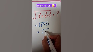 Exponent Power math with 3#shortvideo#mathematics#fun