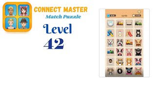 Connect Master Level 42 | Match Puzzle | Visual Logic Puzzle Gameplay 🧠✨