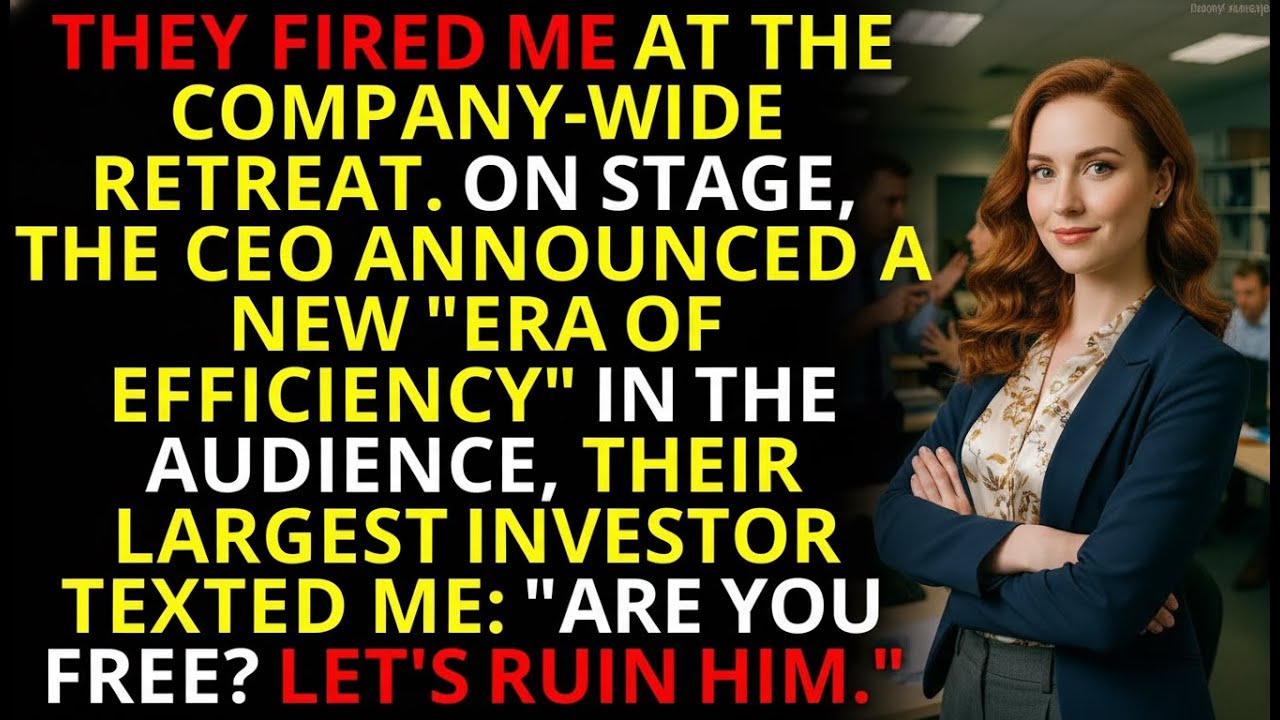 CEO Fired for Faking Product Launch 🚨 She Outsmarted Him with Career Ending Evidence 💼