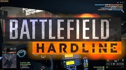 Battlefield Hardline Beta - That Netcode Doe.