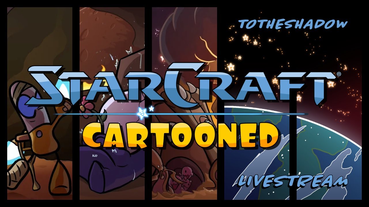 StarCraft Cartooned Livestream | Command and Cartoon (Ep. 9) - YouTube