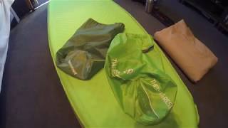 Thermarest Trail Pro old vs. new large version - German Audio, English Description